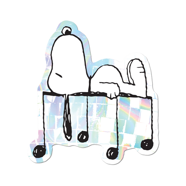 Apply: Snoopy Disco Sticker