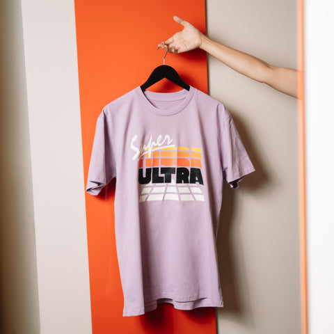 Kloke x ACMI: Super Ultra Energy - Lavender Tee