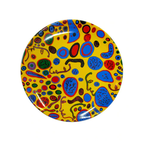 Yayoi Kusama - Love Was Infinitely Shining - Plate