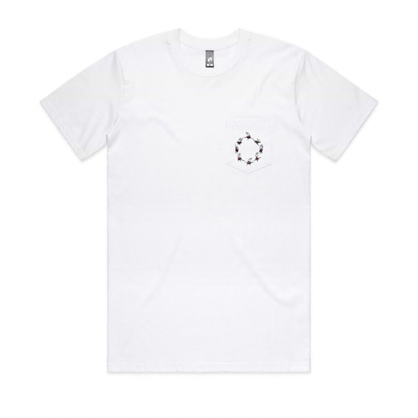 ACMI Silksong: Pocket Print Tee - White