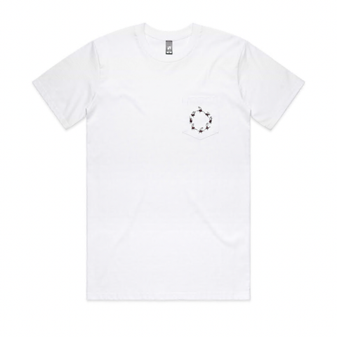 ACMI Silksong: Pocket Print Tee - White