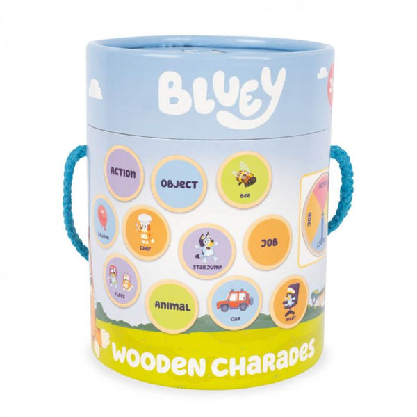 Bluey: Wooden Charades Game