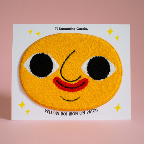 Samantha Curcio: Yellow Boi Patch