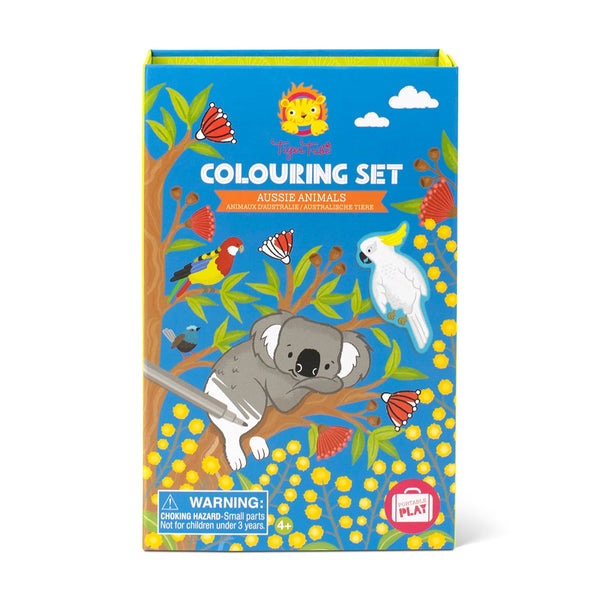 Tiger Tribe: Aussie Animals Colouring Set