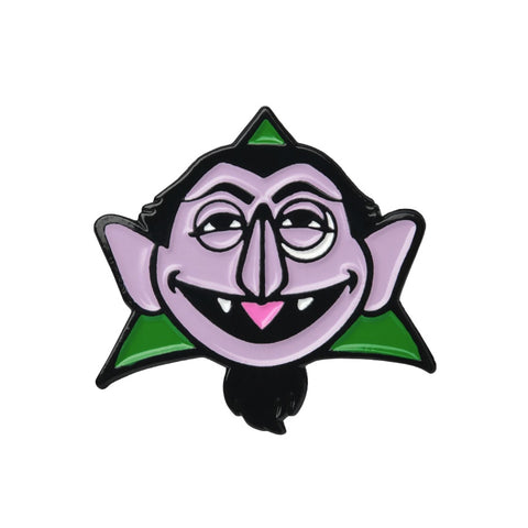 Threadheads: Count Von Count Enamel Pin