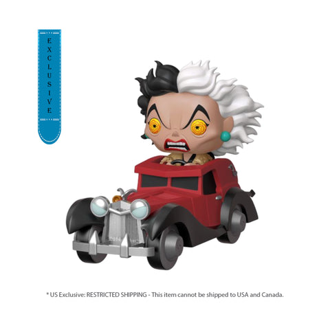 Cruella w/ Car Deluxe Pop!