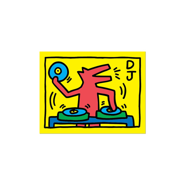 Apply: DJ Dog Sticker