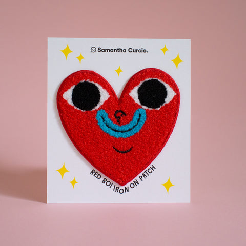 Samantha Curcio: Red Boi Patch