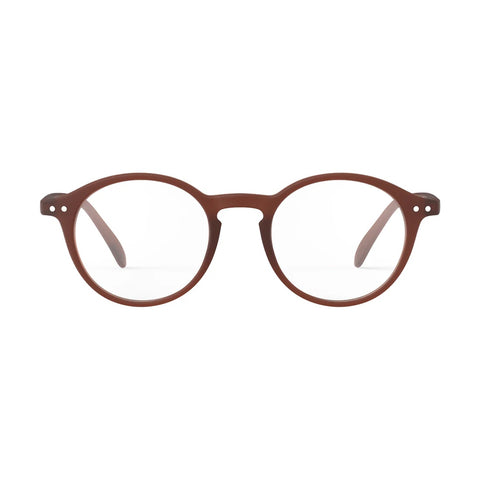 Izipizi - Reading Glasses - D - Artefact Mahogany