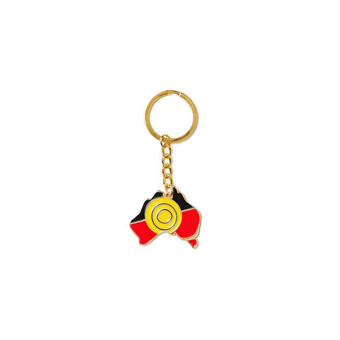 Clothing The Gaps - Aboriginal Land Keyring