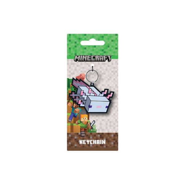 Minecraft: Axoloti Pixel Keyring