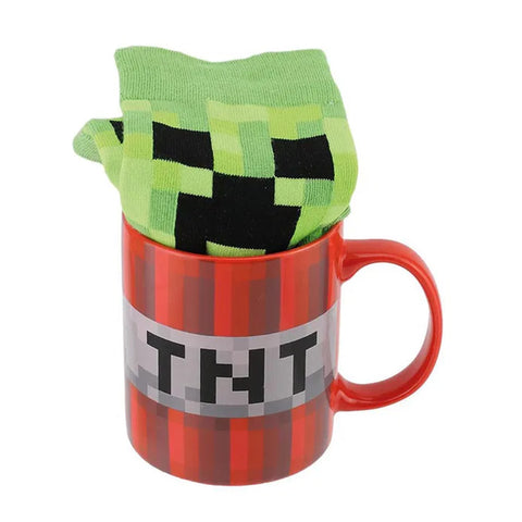 Minecraft: Creeper Mug & Sock Set