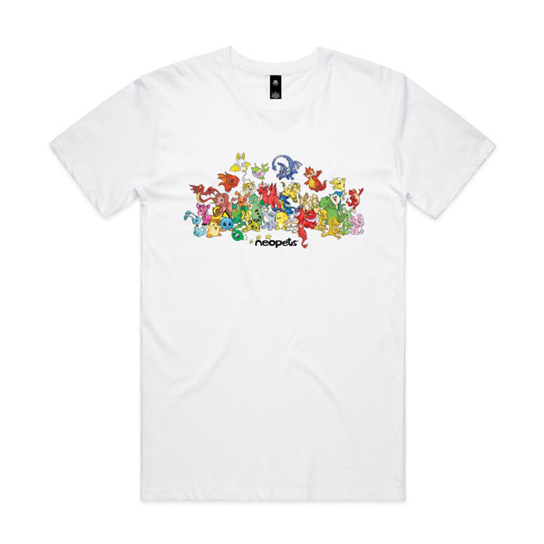 Neopets x ACMI: Nostalgic Pets Tee - White