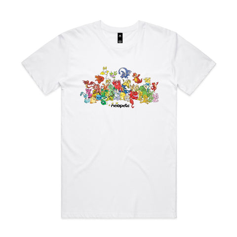 Neopets x ACMI: Nostalgic Pets Tee - White