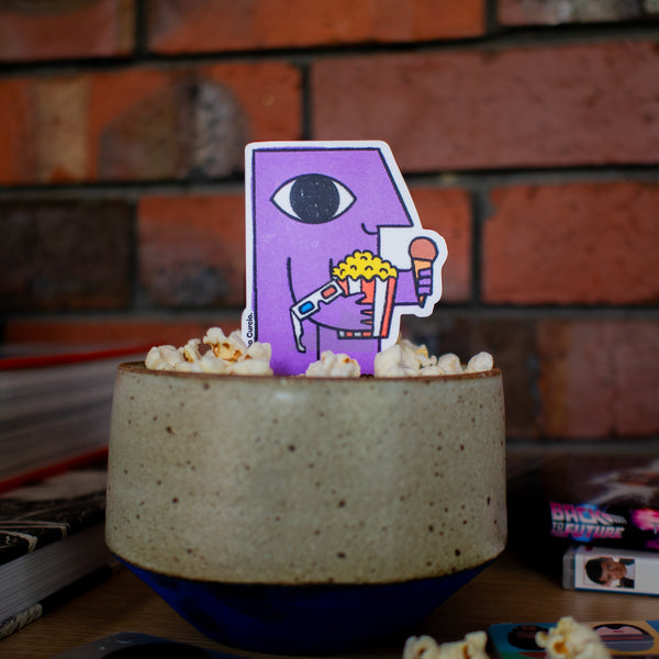 Samantha Curcio: Cinephile Vinyl Sticker