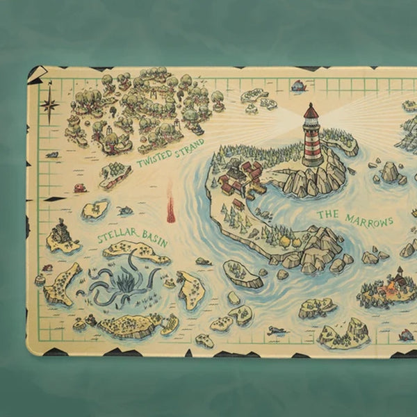 Dredge: Fisherman's Map Desk Mat
