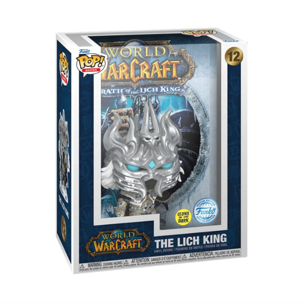 World Of Warcraft: The Lich King Game Cover Glow Pop! US Exclusive