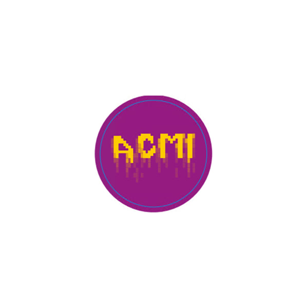 ACMI: Purple Drip Vinyl Sticker