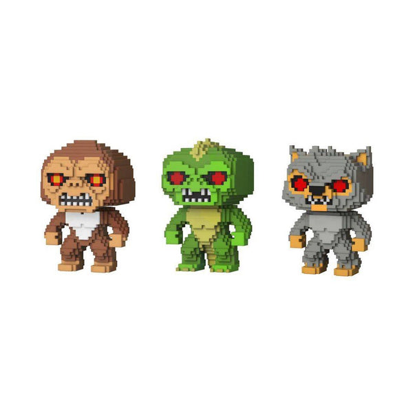 Rampage: George, Lizzie & Ralph 8-bit Pop! Figure Set