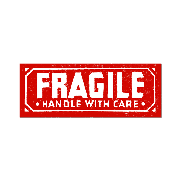 Apply: FRAGILE Sticker