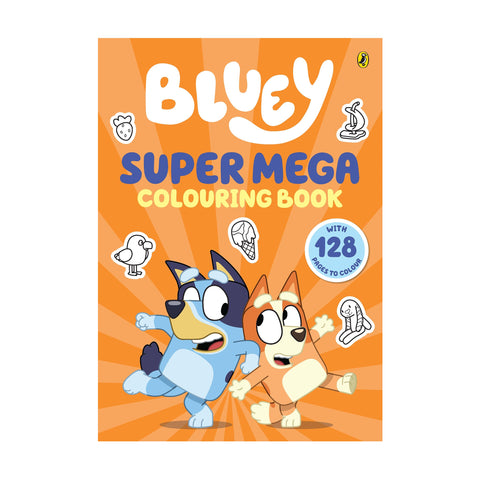 Bluey: Super Mega Colouring Book