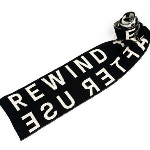 ACMI Identity - Rewind Tape After Use - Wool Scarf