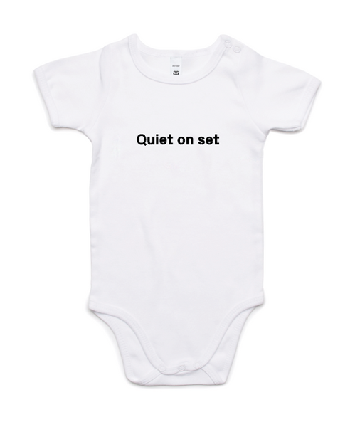 ACMI: Quiet On Set - Baby Romper