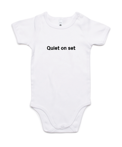 ACMI: Quiet On Set - Baby Romper