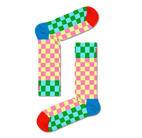 Happy Socks: Bright Checkerboard Socks