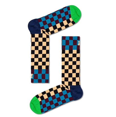 Happy Socks: Dark Checkerboard Socks