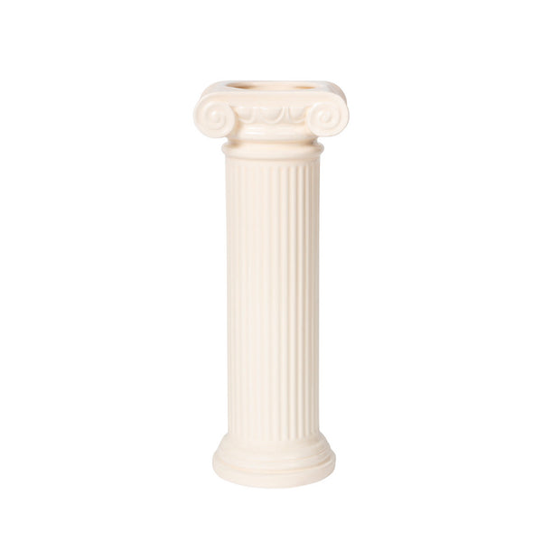 Athena Vase: White