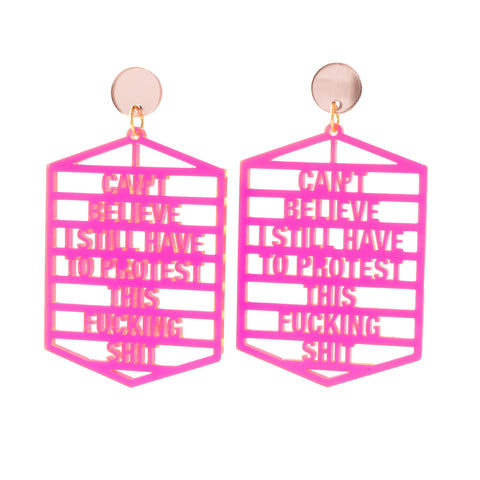 Cassie Hughes: Protest Earrings