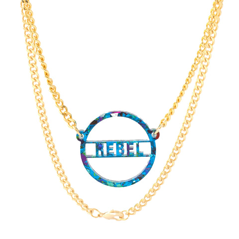 Cassie Hughes: Rebel Circle Necklace