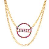 Cassie Hughes: Fierce Circle Necklace