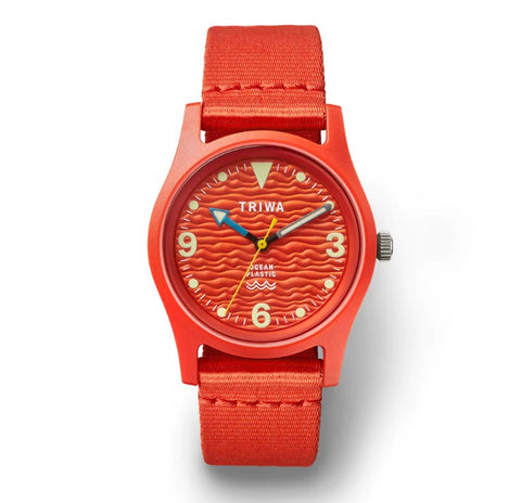 Triwa: Time For Oceans Watch - Coral