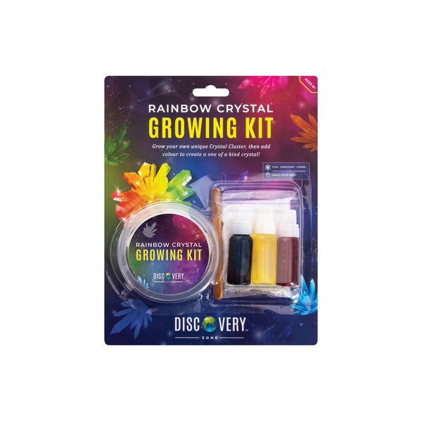 Discovery Zone Rainbow Crystal Growing Kit