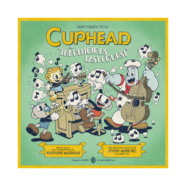 Cuphead: The Delicious Last Course OST 2 LP Vinyl