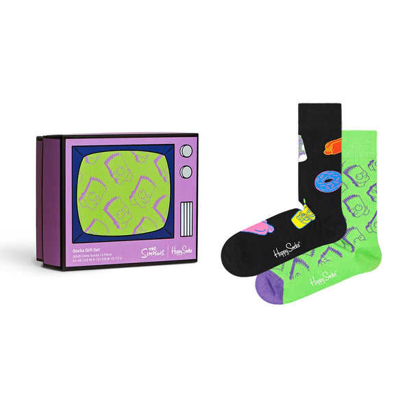 Happy Socks: Simpsons Bart Special 2 Pack Gift Set