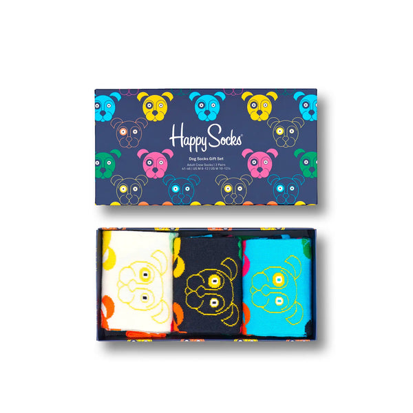 Happy Socks: 3 Pack Dog Gift Set