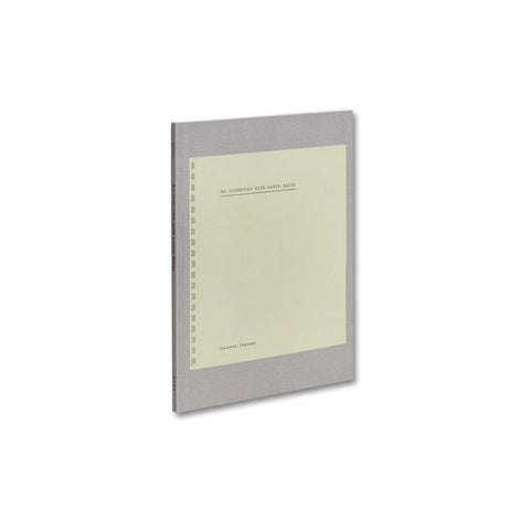 An Interview With Lewis Baltz - Softcover