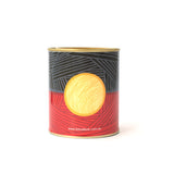 Kinya Lerrk: Aboriginal Flag Designer Candle Tin