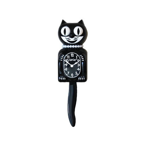 Black Lady Kit-Cat Clock