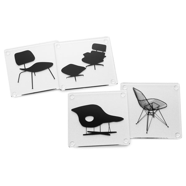 MoMA - Eames Chair Coaster - Set Of 4