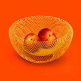 MoMA Wire Mesh Bowl - Yellow