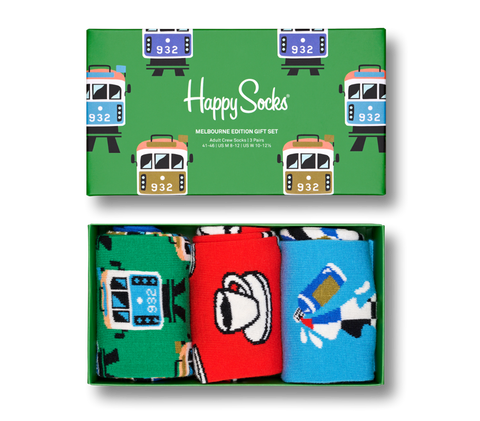 Happy Socks: Melbourne Edition 3 Gift Set