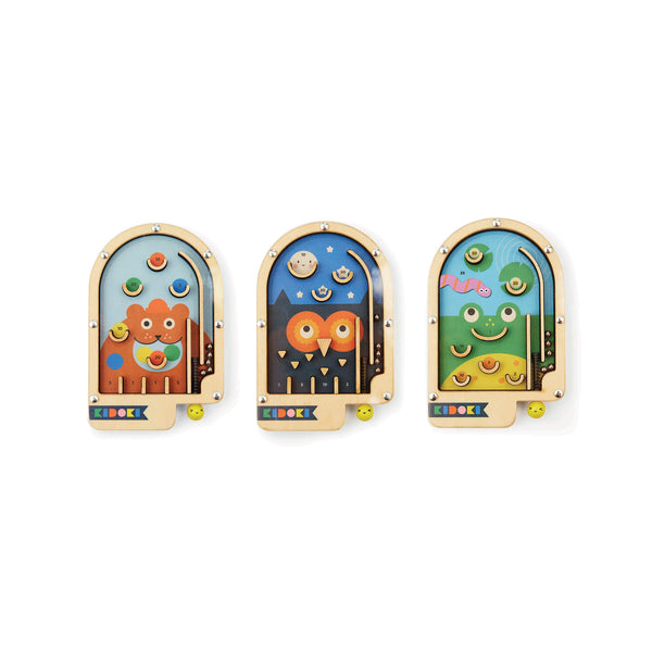 Kidoki Wooden Pinball Game