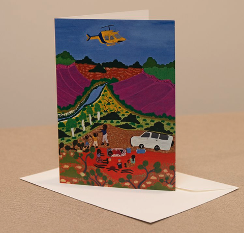 Town Camp Designs: Betty Conway Greeting Card