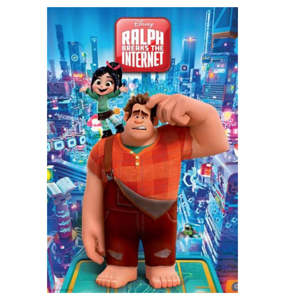 Disney Poster - Wreck It Ralph 2 - Internet City