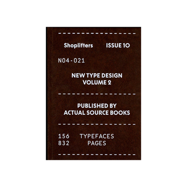 Shoplifters 10: New Type Design Vol.2 - Hardcover
