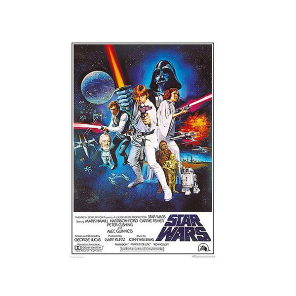 Star Wars: Luke Gun Poster